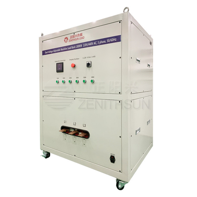 AC 3 Fazlı Kukla Yük Bankası 180KW 220/440V Çift Voltaj Ayarlanabilir Dirençli