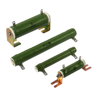 Yüksek Güçlü 300W 100RJ Wirewound Güç Direnci Emaye Seramik Boru